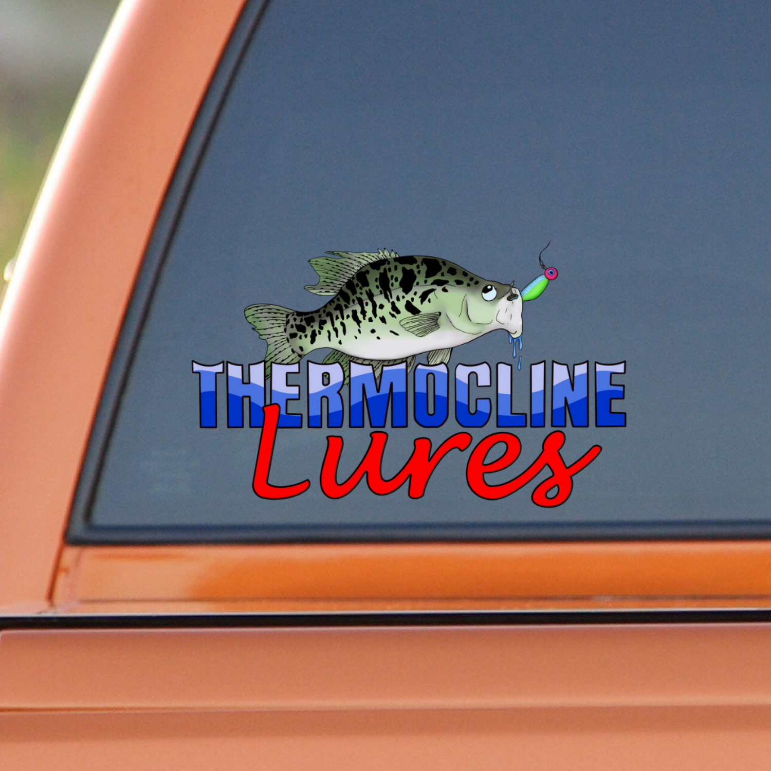 Premium Vinyl Boat & Truck Decal – Thermocline Lures